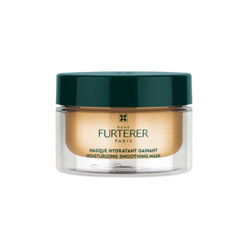 Pot de Masque Hydratant Gainant Sublime Karité René Furterer, 200 ml, pour cheveux secs, offrant hydratation et brillance.