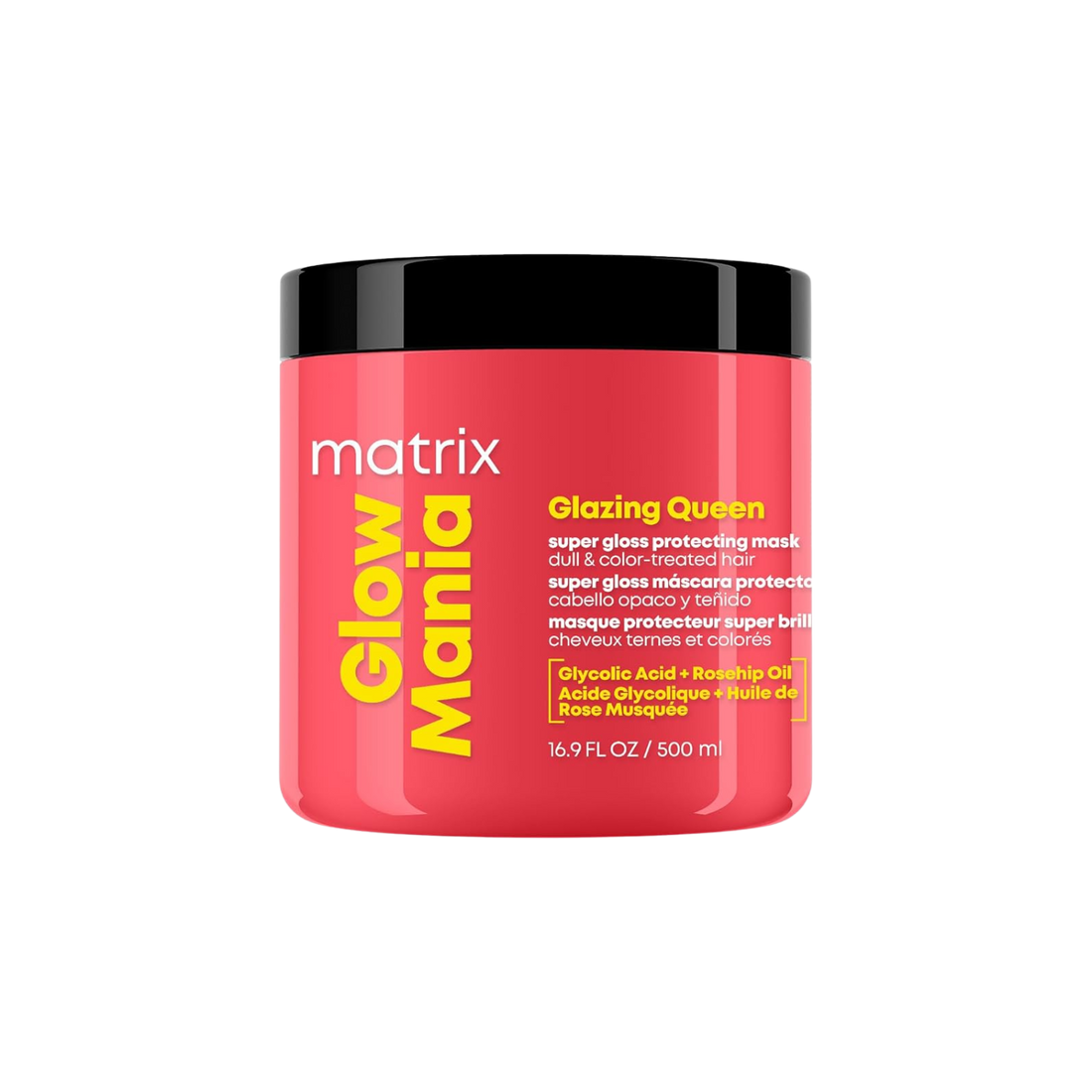 Pot du masque Matrix Glow Mania Color Protecting 500 ml