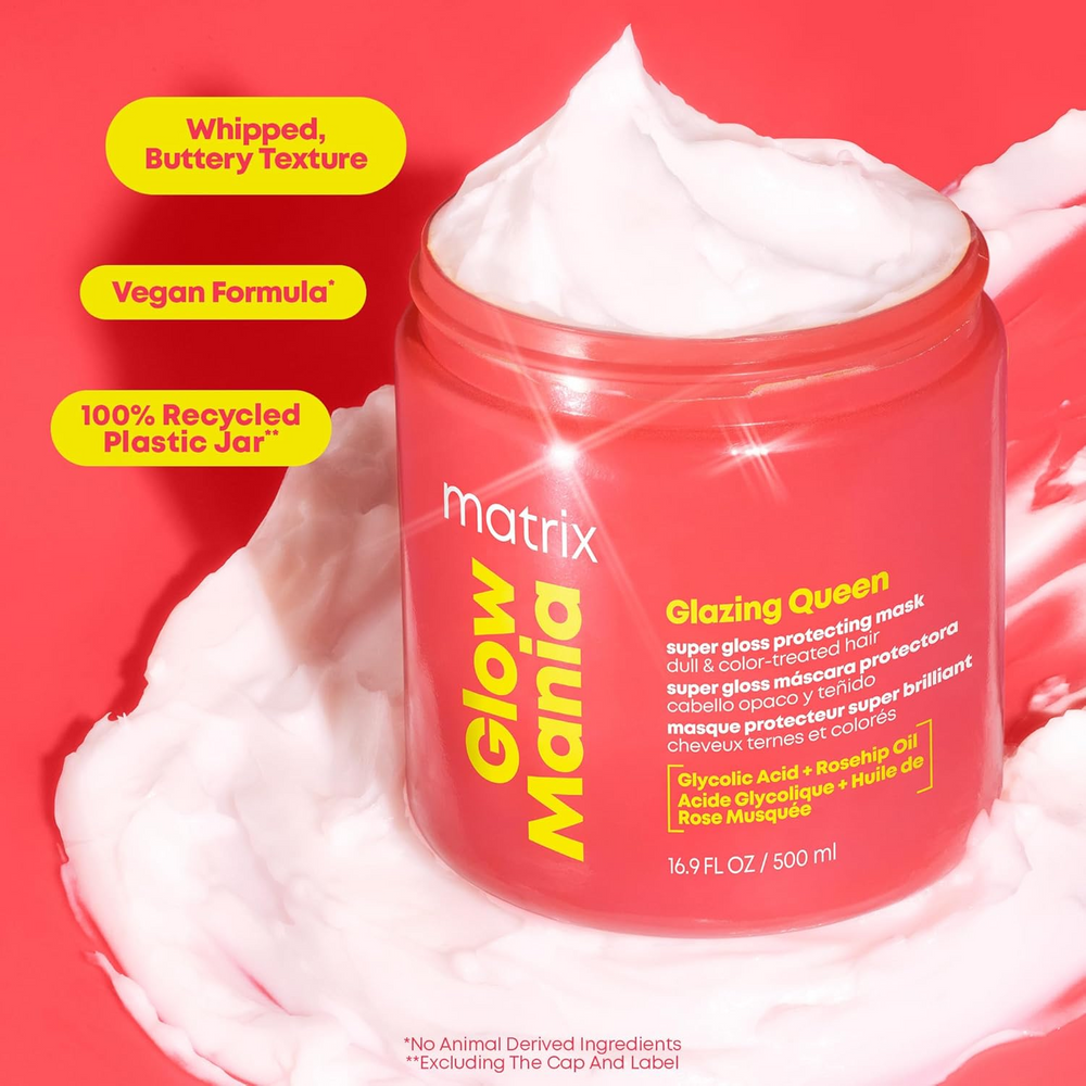 Pot du masque Matrix Glow Mania Color Protecting 500 ml