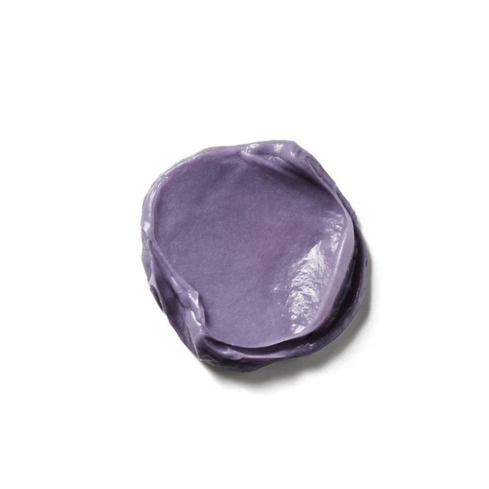 Pot du Masque Platine Moroccanoil, crème capillaire blond platine pour cheveux blonds clairs à moyens, soin colorant temporaire et nourrissant.

