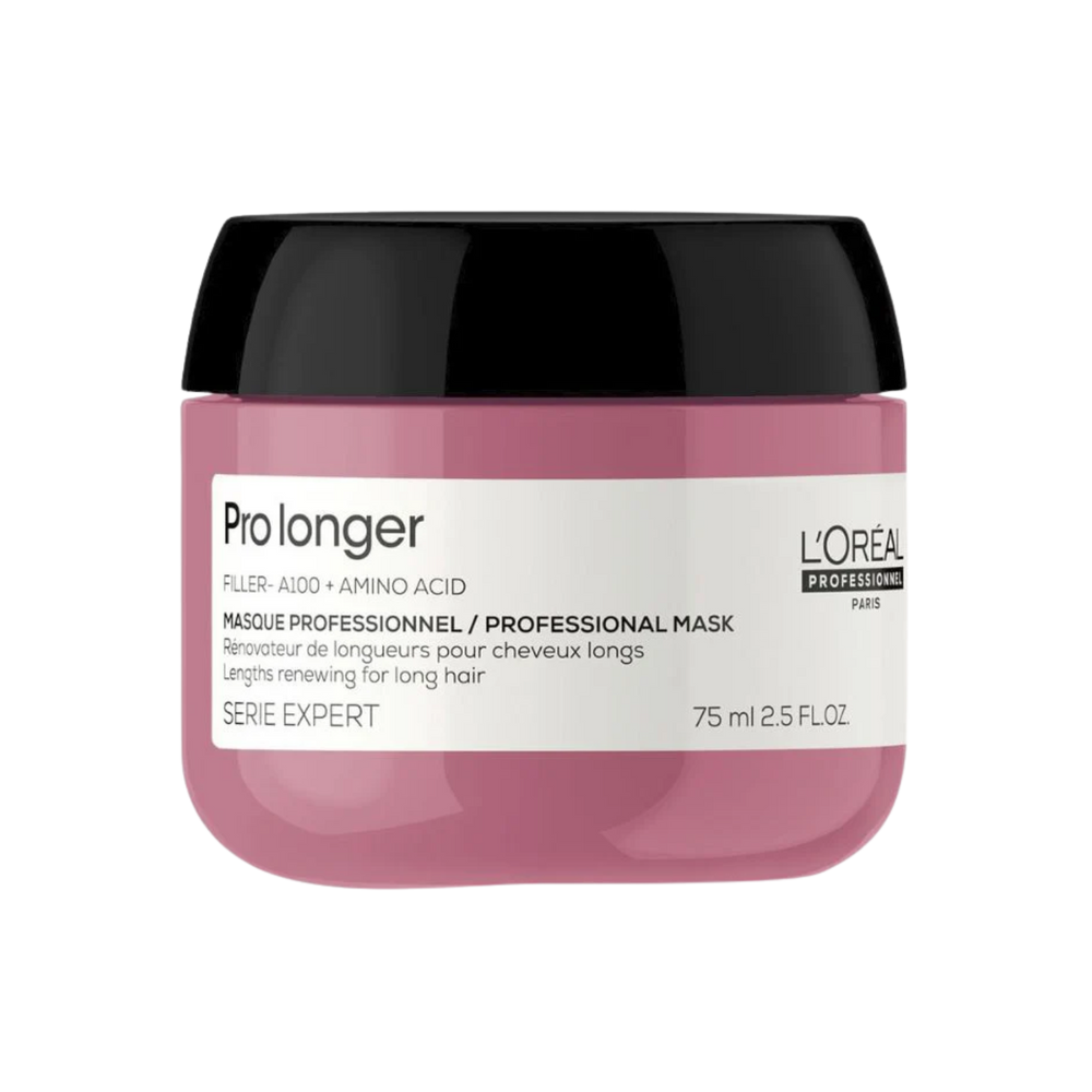 Pot du Masque Pro Longer Lengths Renewing de L'Oréal Professionnel, soin capillaire pour cheveux longs.