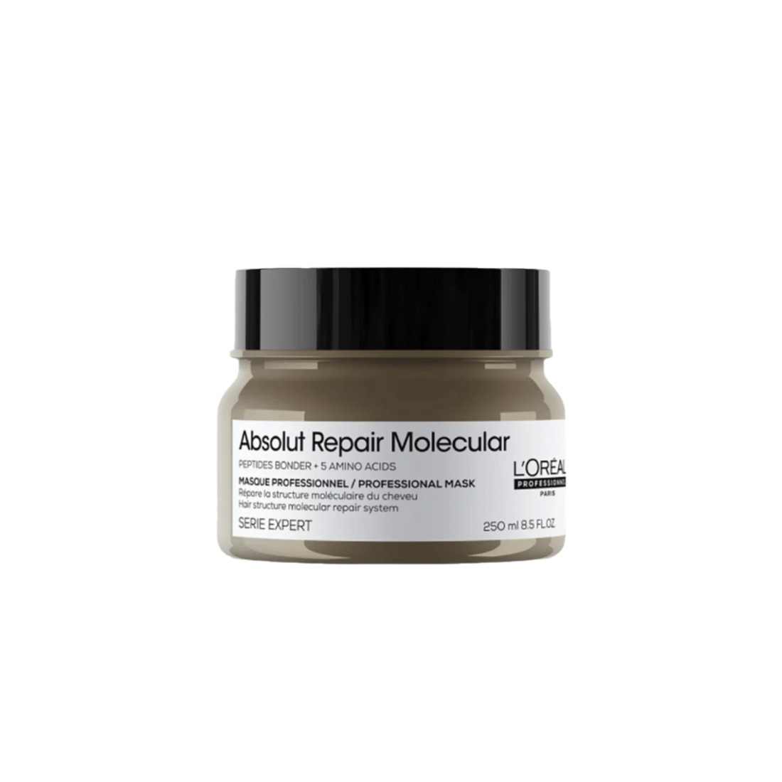 Masque Réparateur Moléculaire Absolut Repair L’Oréal Professionnel 250 ml sur fond blanc

