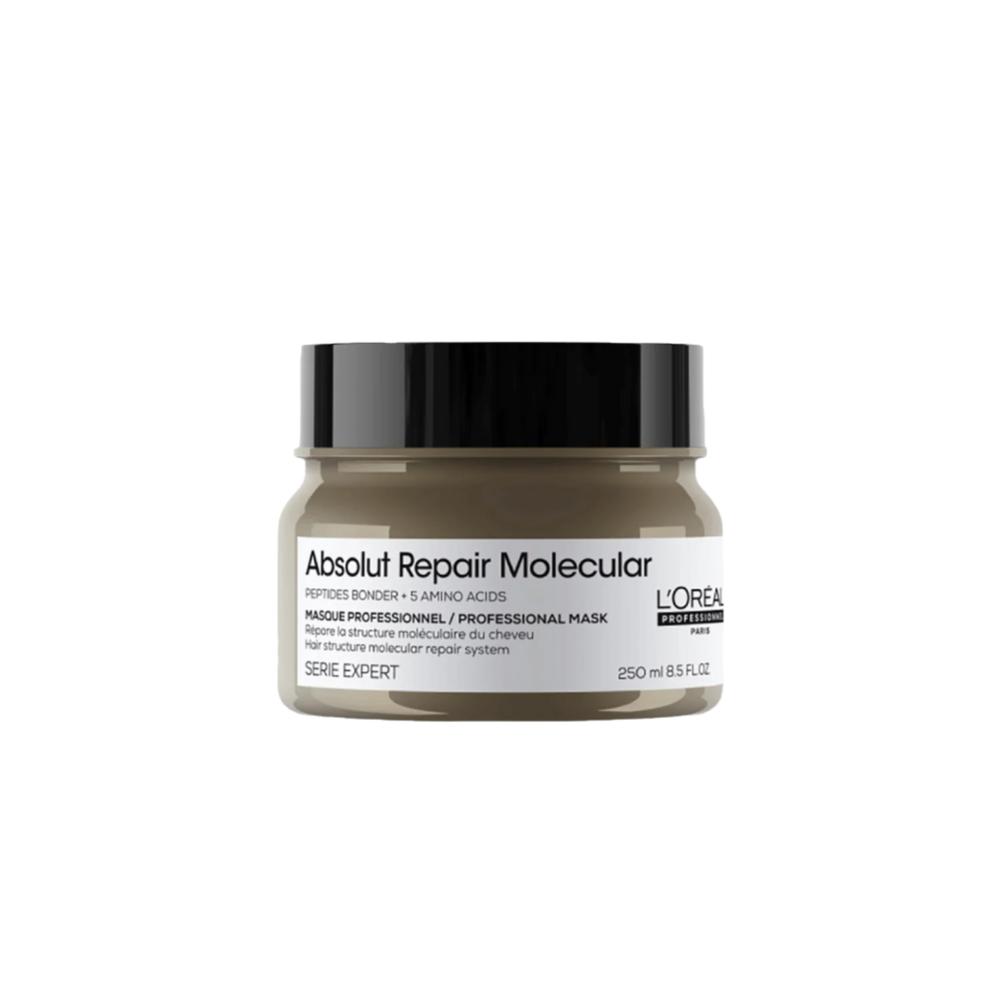 Masque Réparateur Moléculaire Absolut Repair L’Oréal Professionnel 250 ml sur fond blanc

