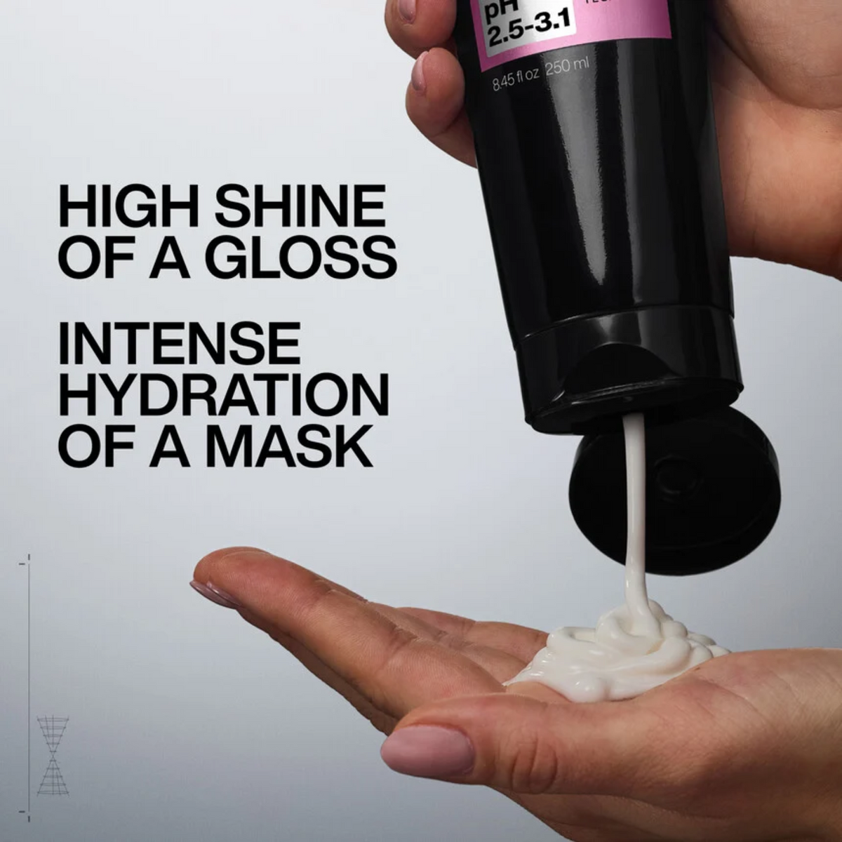 Masque Redken Acidic Color Gloss Gloss‑in‑Mask 250 ml — soin brillance pH acide pour cheveux colorés