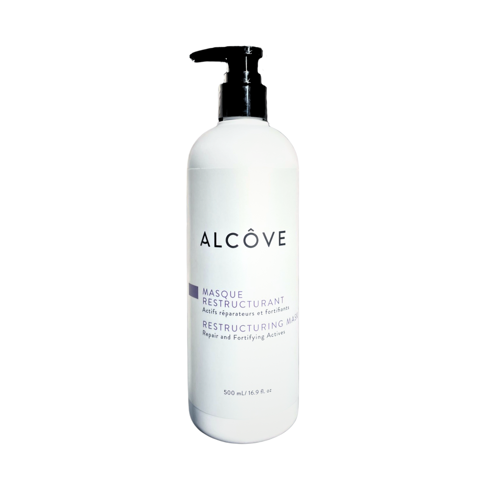 “Pot du Masque Restructurant Alcôve – soin profond cheveux abîmés”