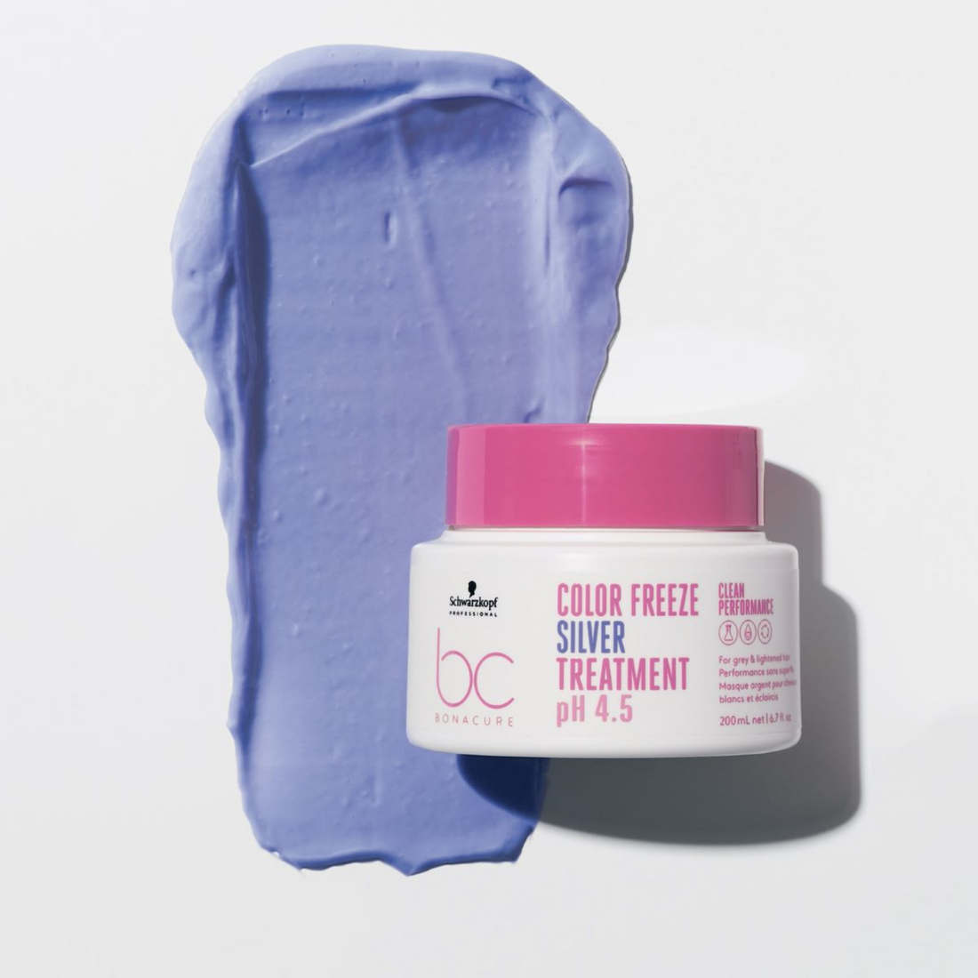 Pot de masque Silver Color Freeze Schwarzkopf — soin pour cheveux blonds argentés