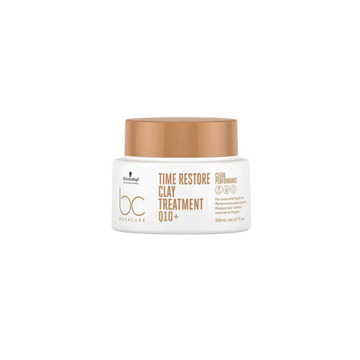 Pot de masque Time Restore Q10+ 200 ml — Schwarzkopf, soin anti‑âge cheveux matures
