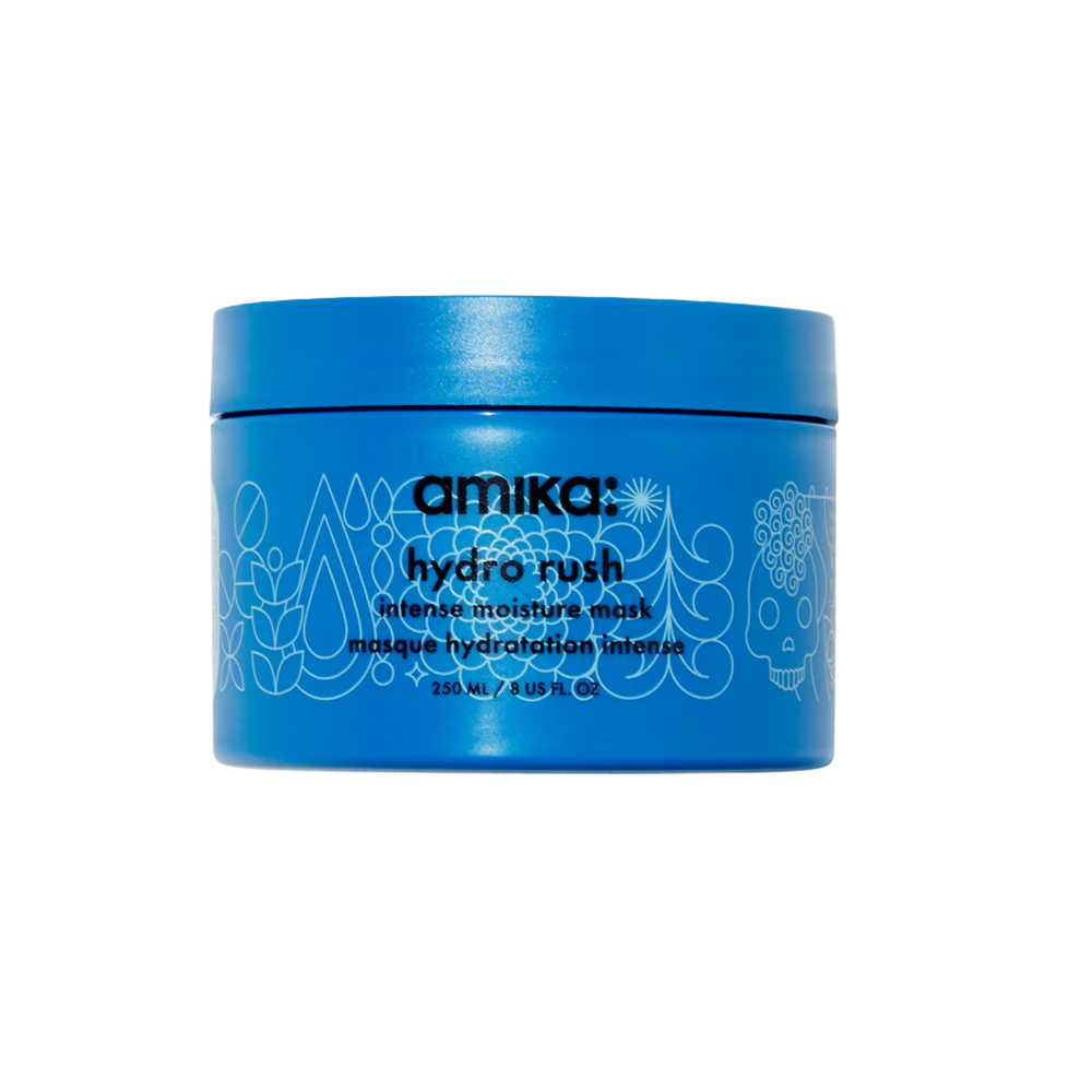 Pot du masque amika Hydro Rush pour hydratation intense des cheveux secs

