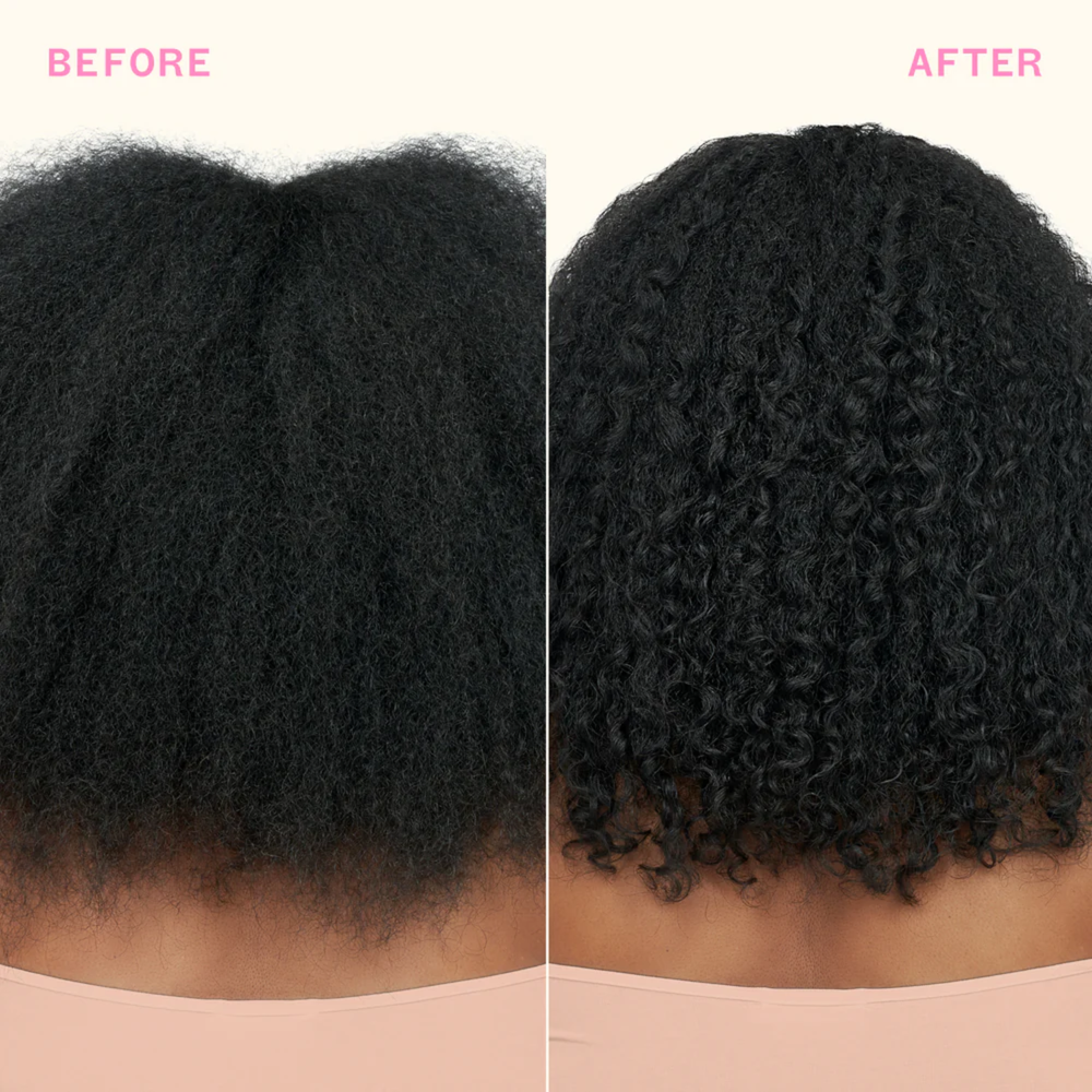 Masque anti-frisottis Smooth Over Frizz-Fighting Treatment Mask Amika – soin capillaire lissant cheveux doux et sans frisottis.