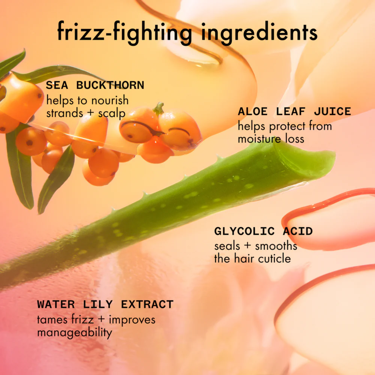 Masque anti-frisottis Smooth Over Frizz-Fighting Treatment Mask Amika – soin capillaire lissant cheveux doux et sans frisottis.