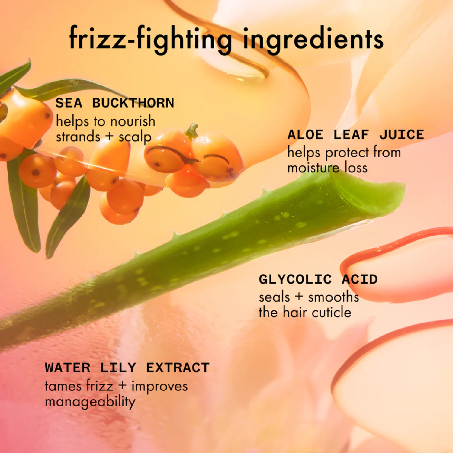 Masque anti-frisottis Smooth Over Frizz-Fighting Treatment Mask Amika – soin capillaire lissant cheveux doux et sans frisottis.