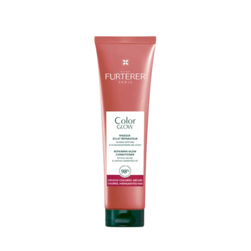 Pot de Masque Éclat Réparateur Color Glow René Furterer, 200 ml, pour cheveux colorés