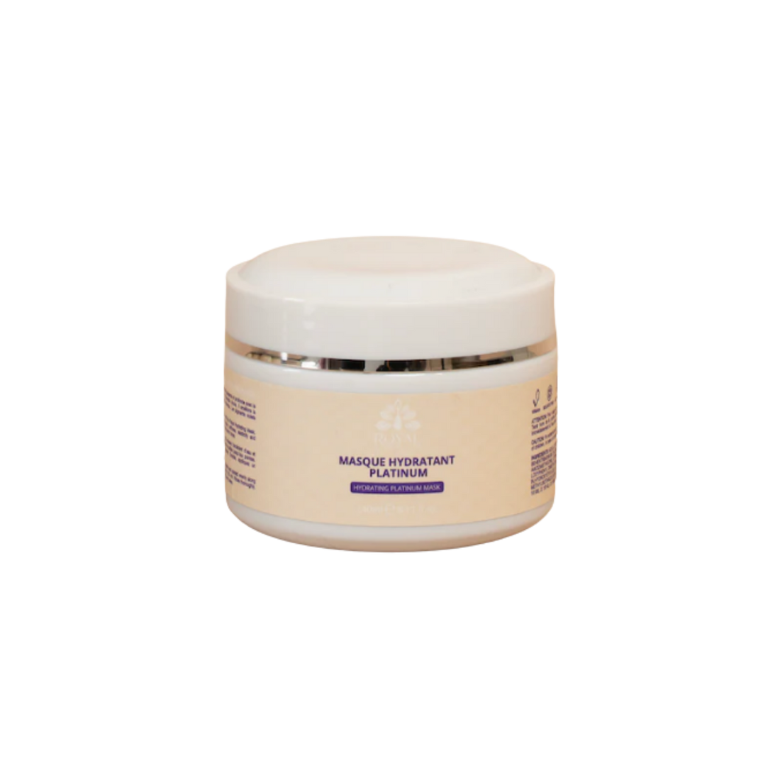 Masque hydratant Platinum Royal soin cheveux secs et abîmés