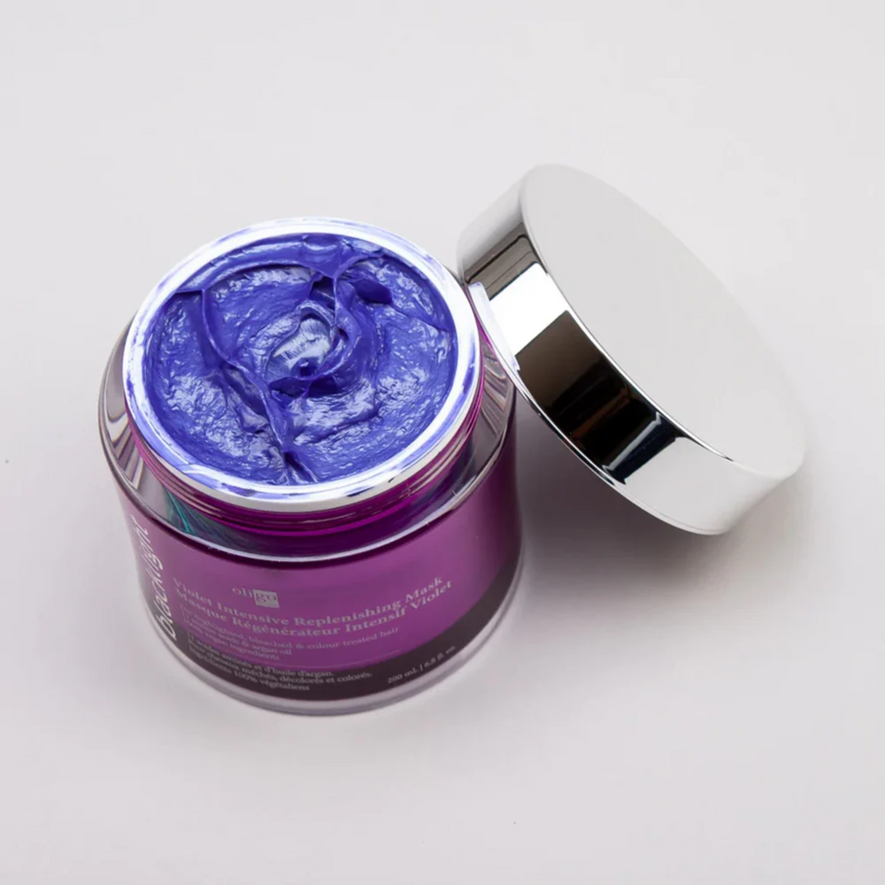 “Pot Violet Intensive Replenishing Mask Oligo – masque réparateur anti‑jaunissement”