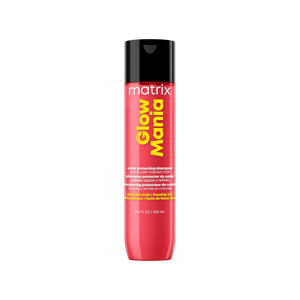 Flacon du shampooing Matrix Glow Mania Color Protecting sans sulfate
