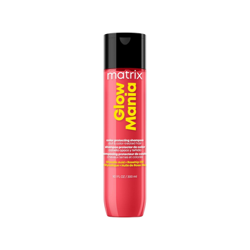 Flacon du shampooing Matrix Glow Mania Color Protecting sans sulfate