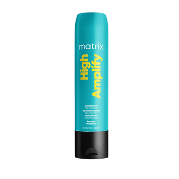 « Flacon Matrix High Amplify Conditioner – revitalisant volumisant sans silicone »