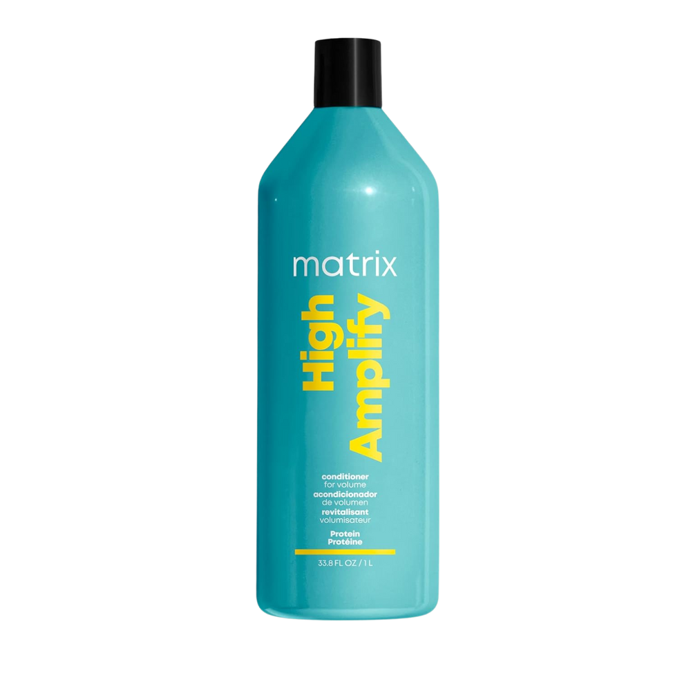 « Flacon Matrix High Amplify Conditioner – revitalisant volumisant sans silicone »