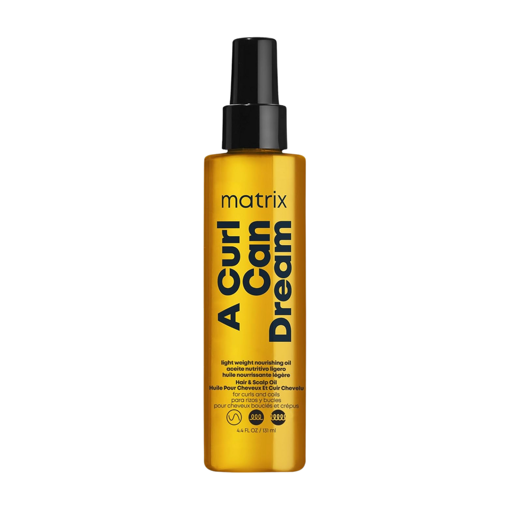 Flacon Matrix A Curl Can Dream huile légère cheveux bouclés sans silicone