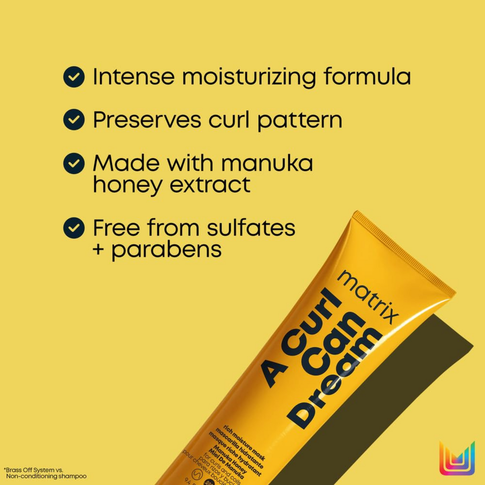 Tube de Matrix A Curl Can Dream Hydrating Cream pour cheveux bouclés