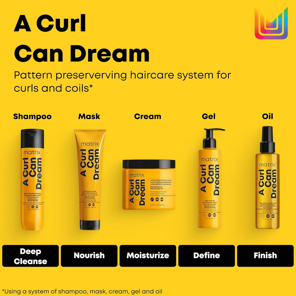 Tube de Matrix A Curl Can Dream Hydrating Cream pour cheveux bouclés