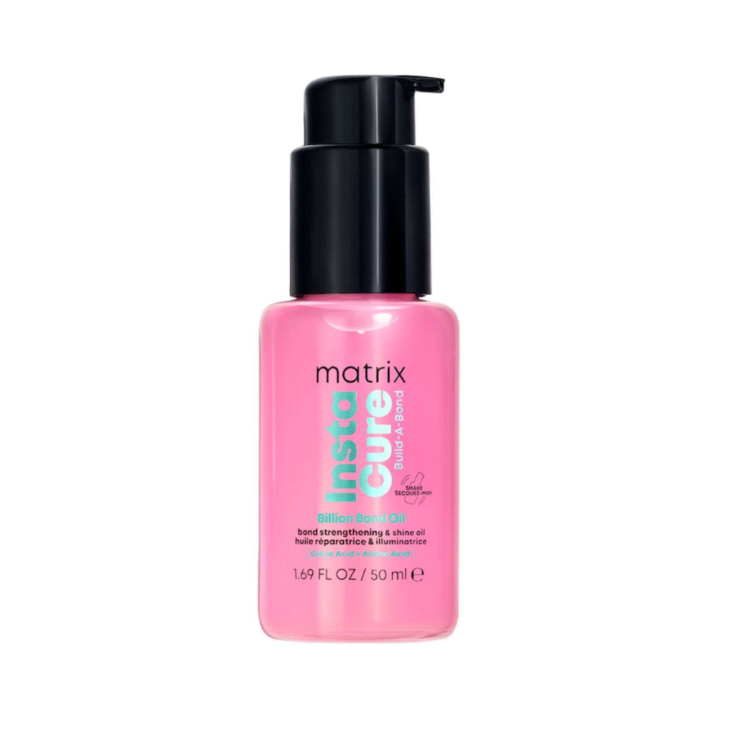 Flacon Matrix Instacure Build-A-Bond Billion Bond Oil – huile réparatrice cheveux