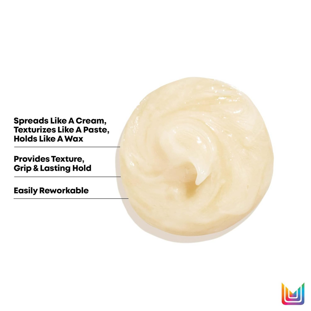 « Pot de Matrix Over Achiever 3‑in‑1 coiffant crème‑pâte‑cire, 49 g, texture lisse »