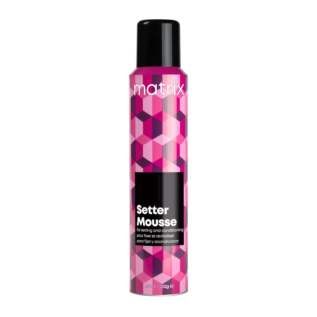 Flacon de Matrix Setter Mousse, mousse coiffante volumisante professionnelle