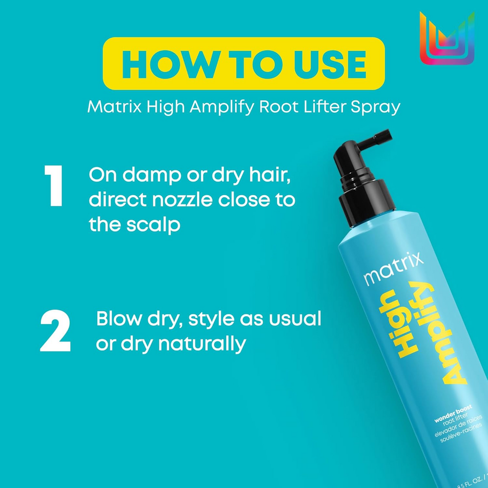 « Flacon Matrix Wonder Boost Root Lifter – booster de volume pour cheveux fins »