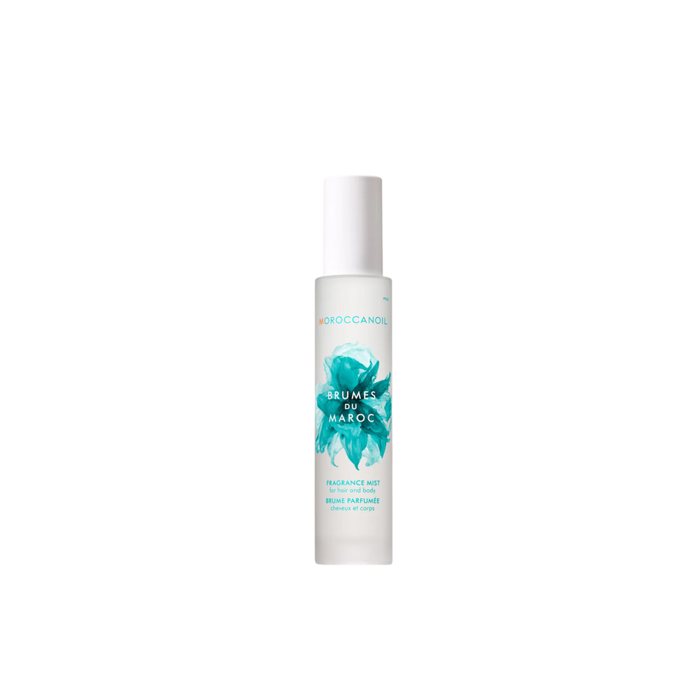 Flacon de brume parfumée Moroccanoil Hair & Body Fragrance Mist 100 ml, soin capillaire et corporel parfumée

