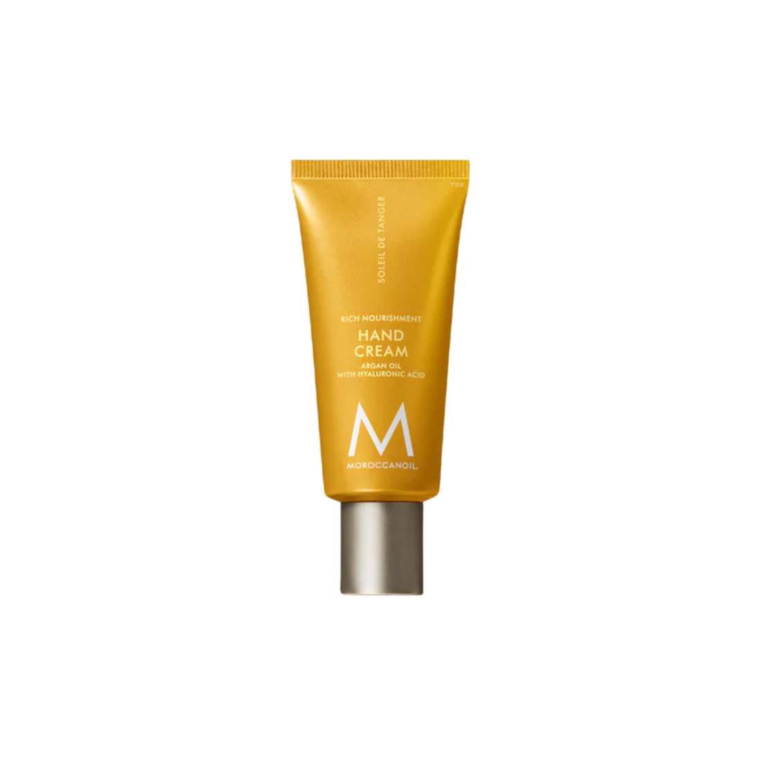 Tube 100 ml Moroccanoil Hand Cream Soleil de Tanger, crème mains hydratante parfum clémentine, gingembre et néroli à l’huile d’argan

