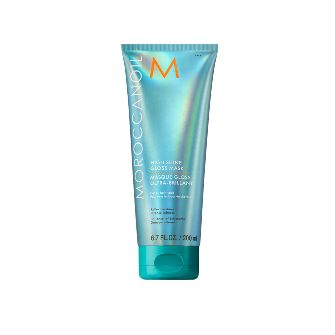 Pot du Moroccanoil High Shine Gloss Mask, masque capillaire brillant pour cheveux nourris et lumineux à l’huile d’argan

