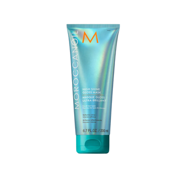Pot du Moroccanoil High Shine Gloss Mask, masque capillaire brillant pour cheveux nourris et lumineux à l’huile d’argan

