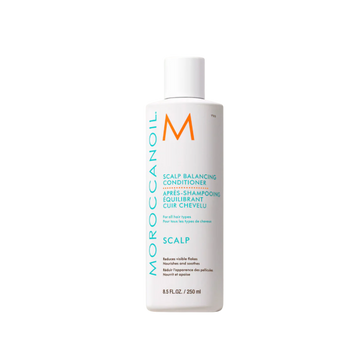 Flacon Moroccanoil Scalp Balancing Conditioner 250 ml, après-shampoing apaisant pour cuir chevelu sec ou gras

