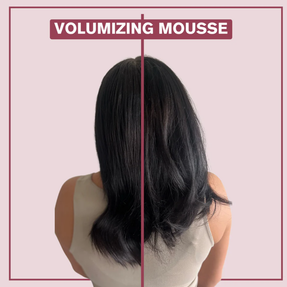 “Mousse Volumisante Alcôve – flacon pompe pour volume léger”