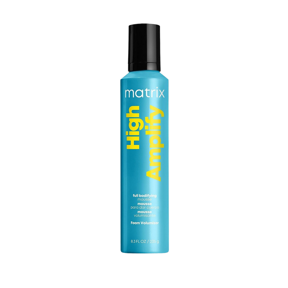 Flacon de mousse volumisante Matrix High Amplify – soin léger pour cheveux fins