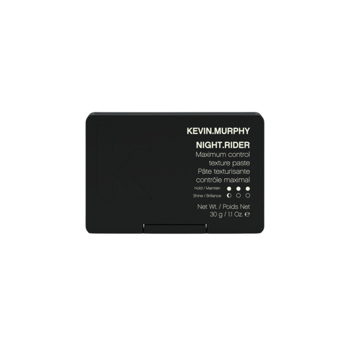 Pot NIGHT.RIDER Kevin Murphy 30 g — pâte modelante tenue maximale texture mate