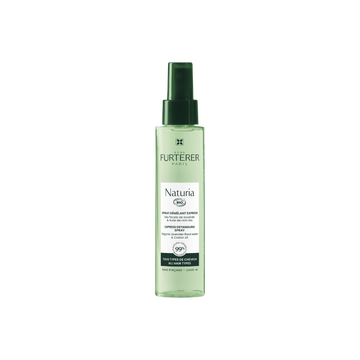 Flacon 200 ml du Spray démêlant express Naturia René Furterer, brume biphasée hydratante et sans silicone
