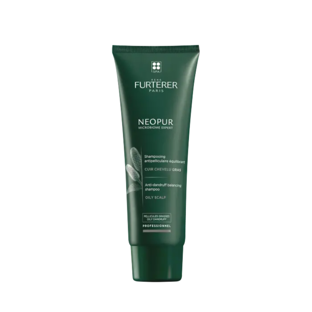 Flacon de 200 ml de Neopur Shampooing Équilibrant Anti‑Pelliculaire René Furterer, soin purifiant pour cuir chevelu gras.

