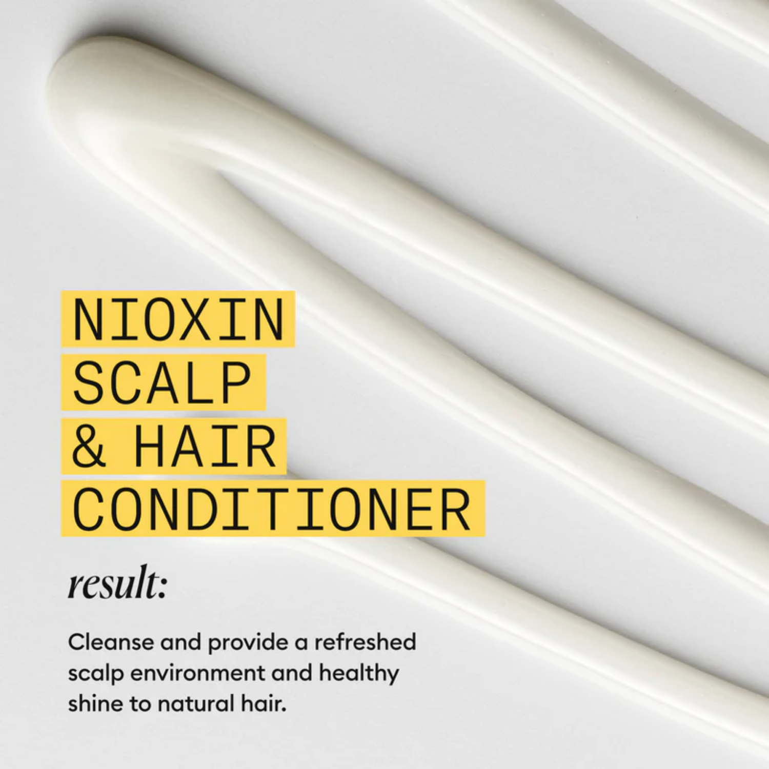 Conditionneur Nioxin System 1 pour cheveux fins et densité capillaire améliorée