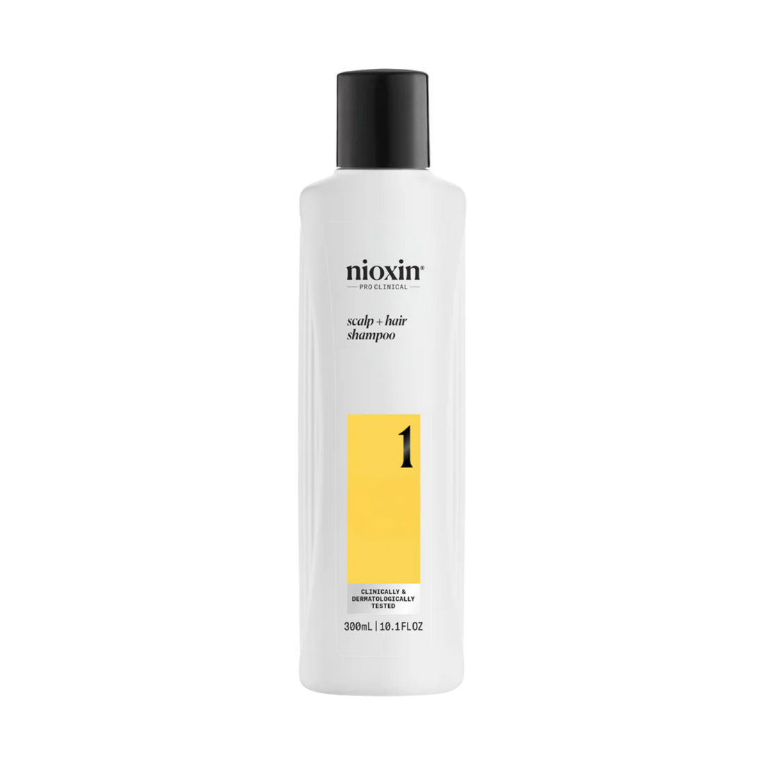 Shampoing Nioxin System 1 Cleanser pour cheveux naturels fins et clairsemés, soin du cuir chevelu