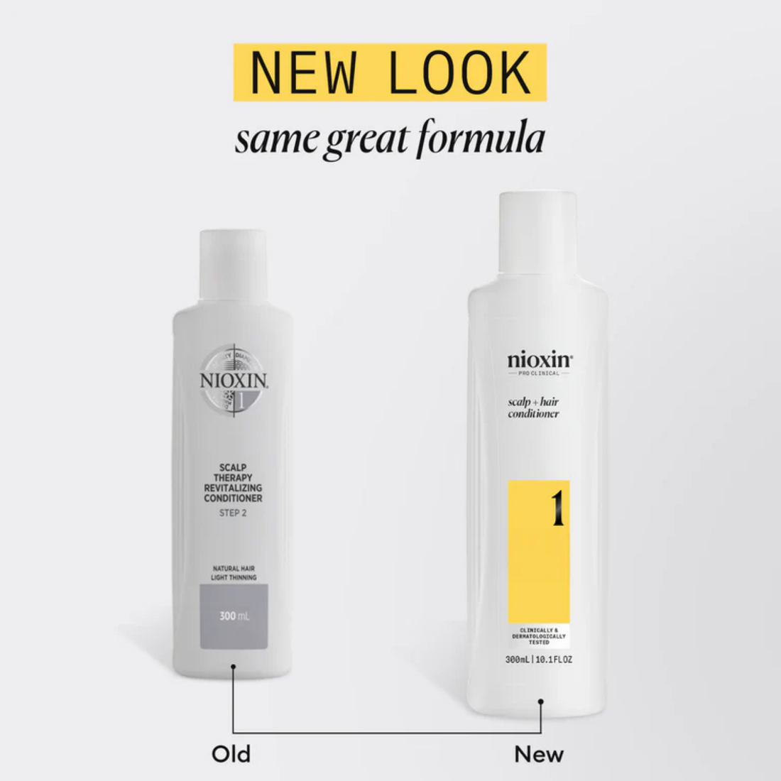 Après-shampoing Nioxin System 1 pour cheveux naturels fins et cuir chevelu sain