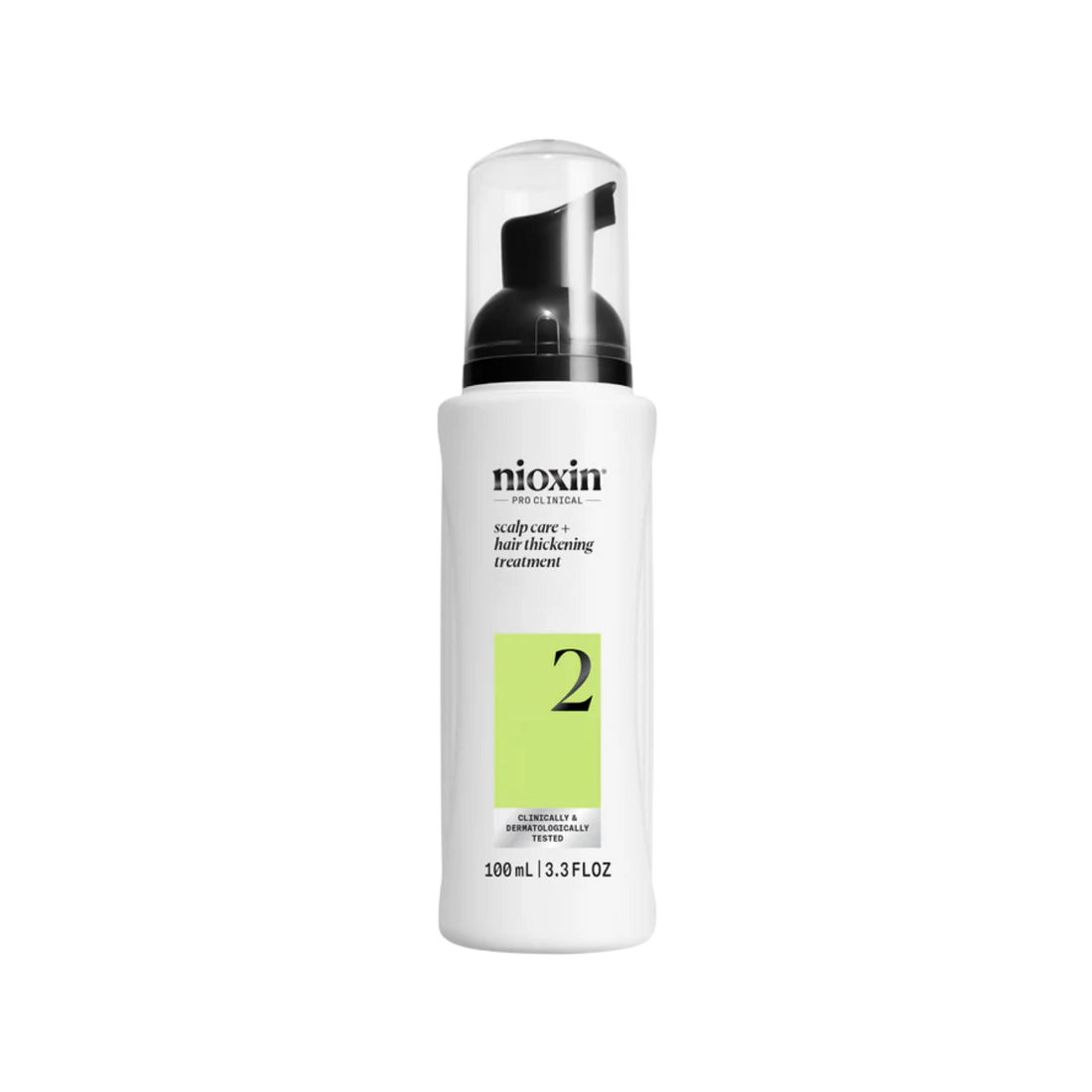 Soin sans rinçage Nioxin System 2 pour cuir chevelu et cheveux naturels clairsemés