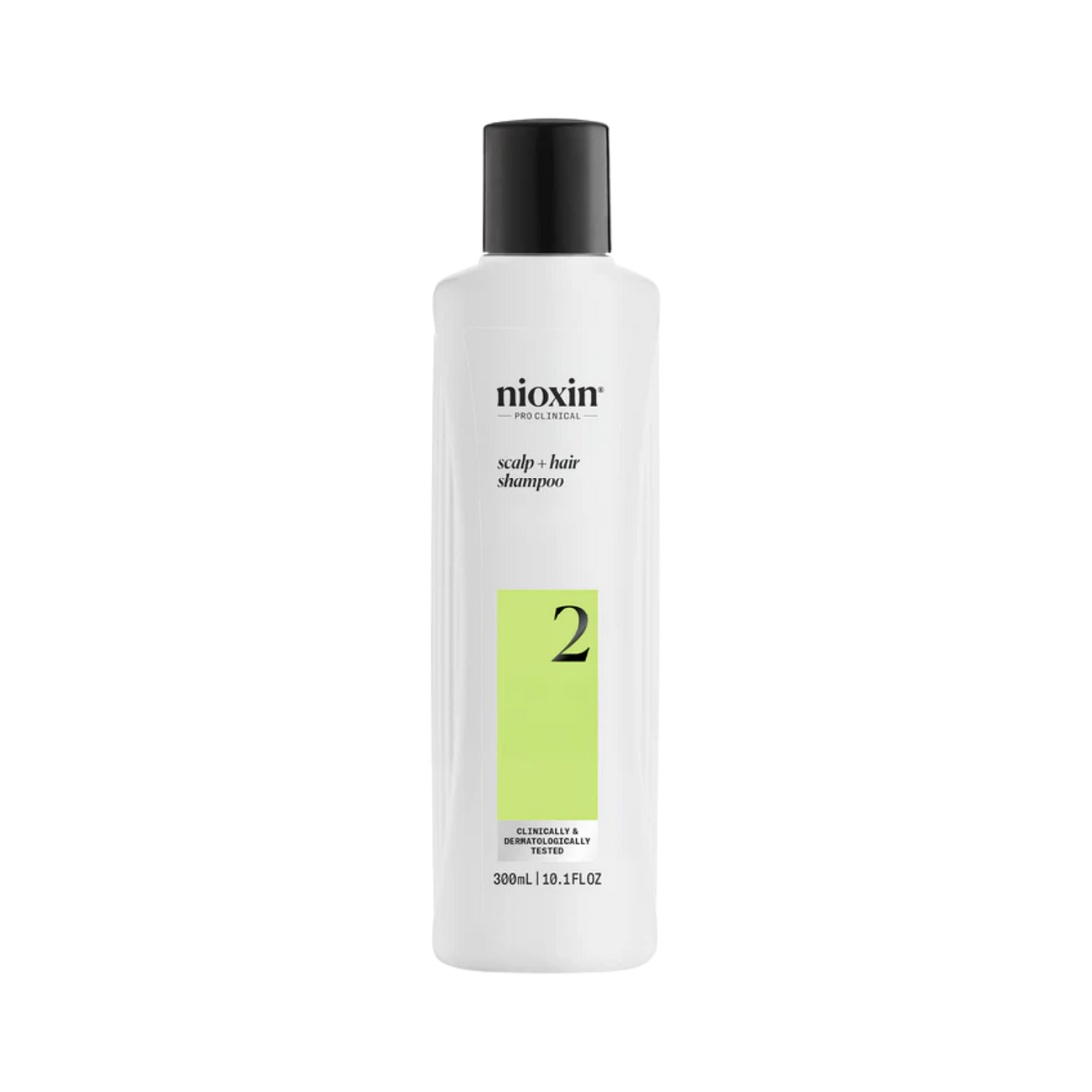 Shampoing Nioxin System 2 Cleanser pour cuir chevelu purifié et cheveux naturels avec affinement avancé