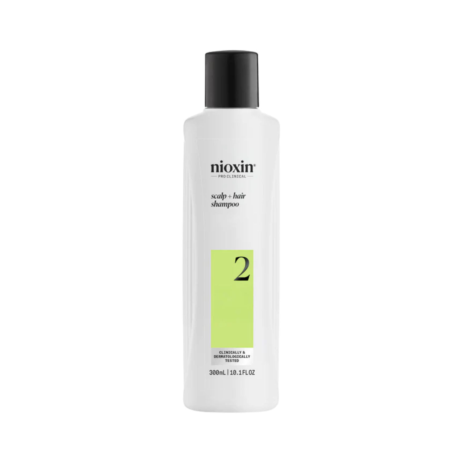 Shampoing Nioxin System 2 Cleanser pour cuir chevelu purifié et cheveux naturels avec affinement avancé