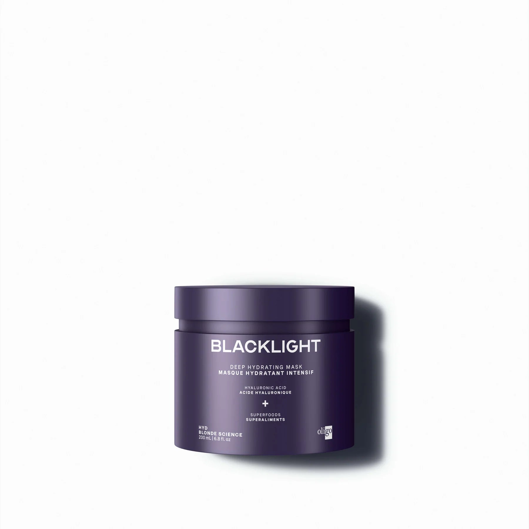 Masque Hydratant Intensif Blacklight (200ml) - OLIGO