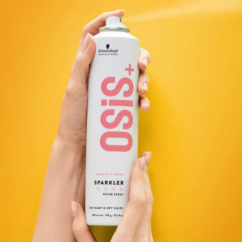 Flacon de spray OSiS Sparkler – brillance légère sans silicone