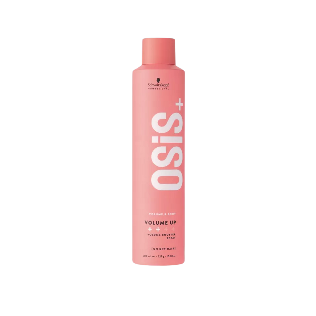 Flacon spray volumisant OSiS+ Volume Up 300 ml sur fond blanc