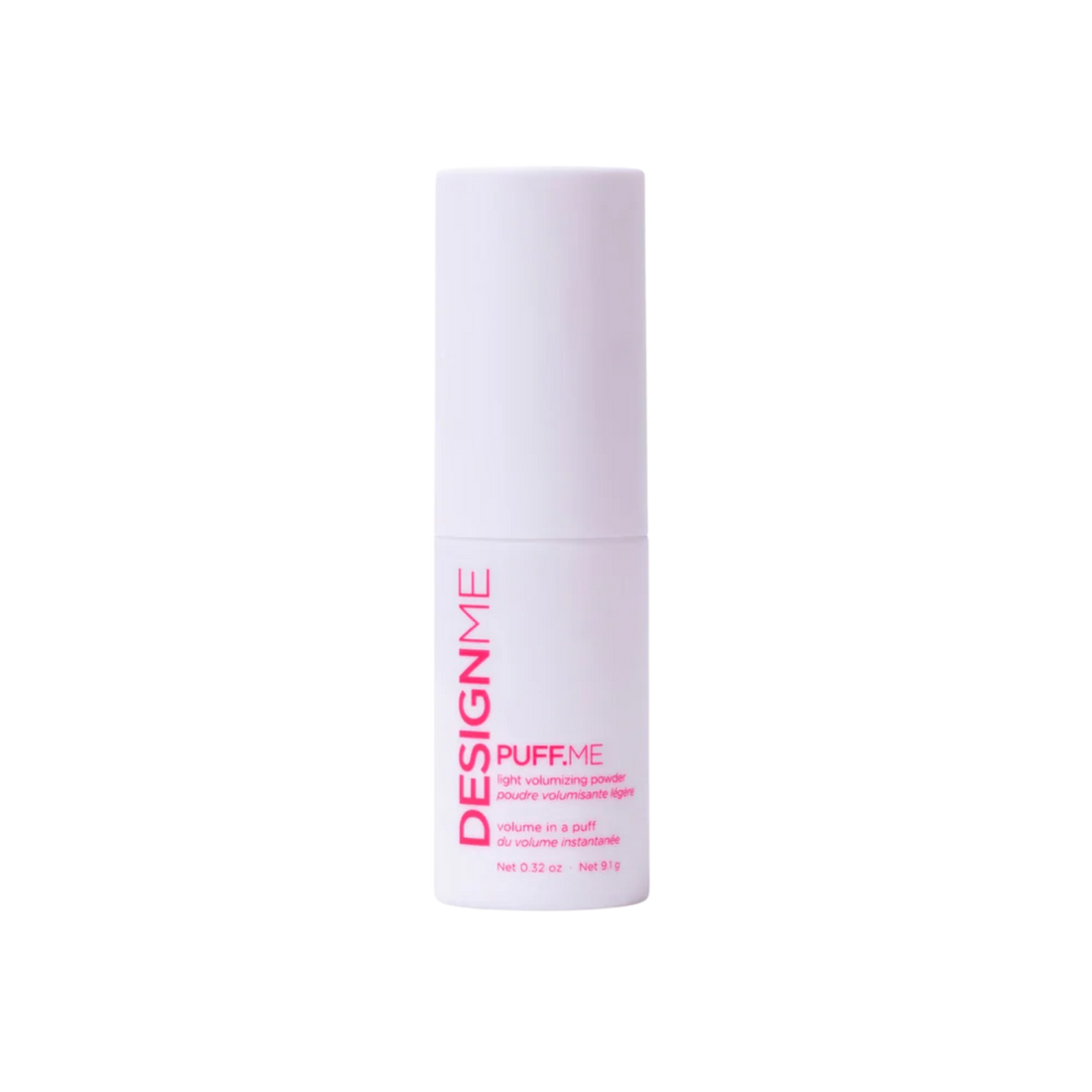 Flacon de 9 g de poudre volumisante PUFF.ME, spray léger pour cheveux fins