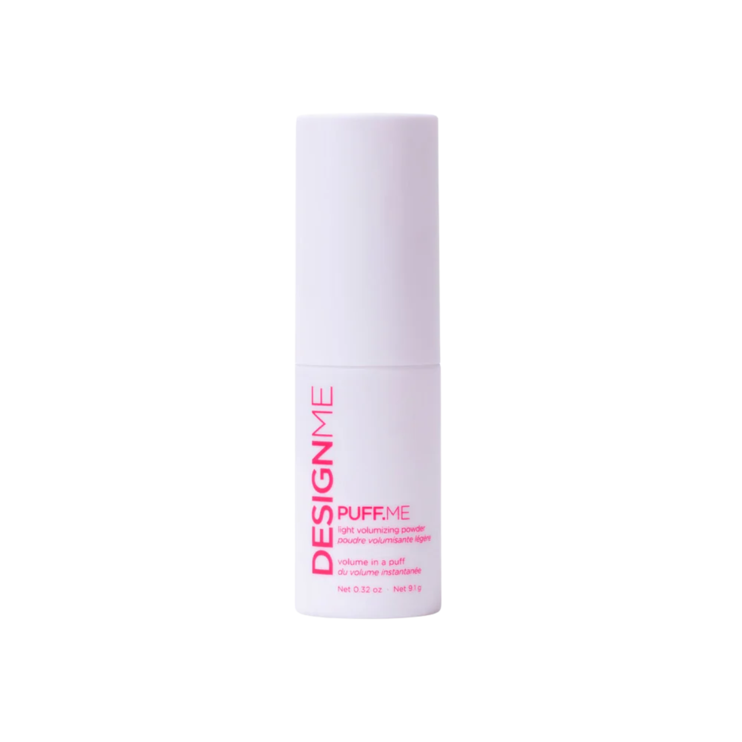 Flacon de 9 g de poudre volumisante PUFF.ME, spray léger pour cheveux fins